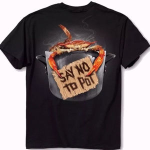 Say No to Pot Short Sleeve T-Shirt - NEW FAST SHIP